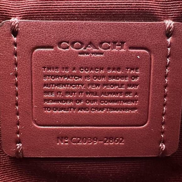 Coach Gallery File Bag With Americana Star Print - Picture 9 of 9